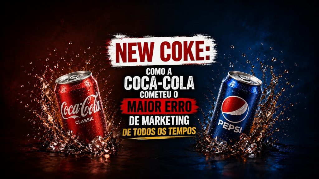 new coke: a coca-cola cometeu o maior erro da história do marketing